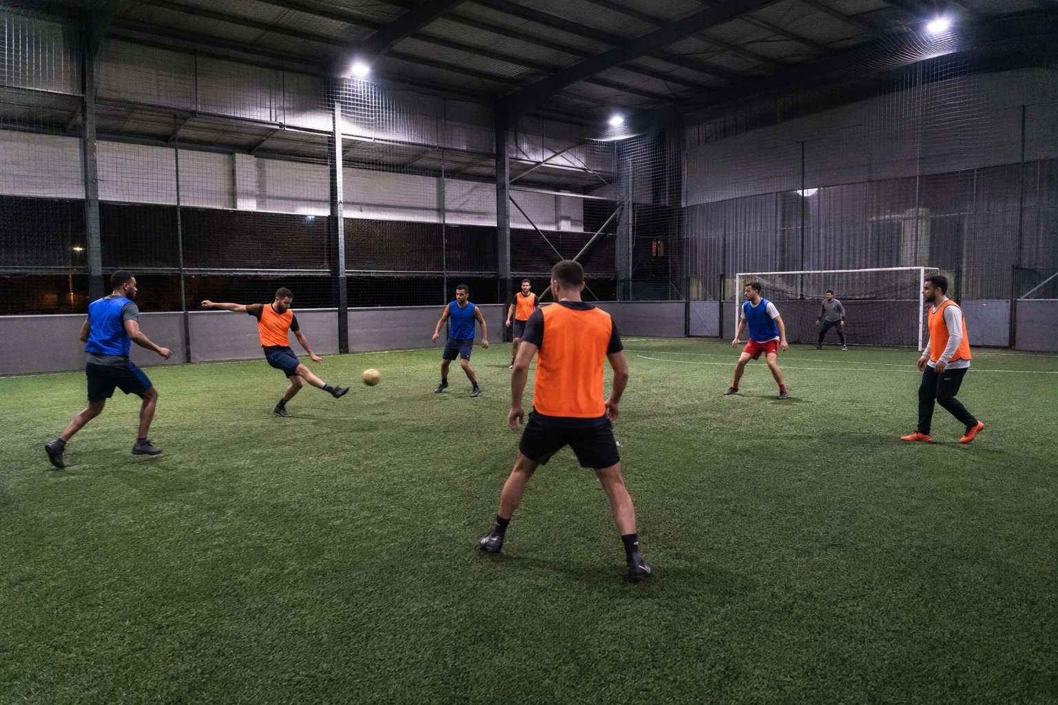 Match de foot indoor au Street Beauchamp